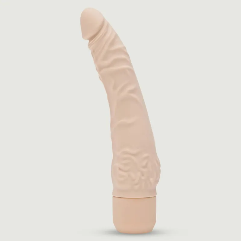Classic Original Slim Realistic Vibrator - Flesh Clearance