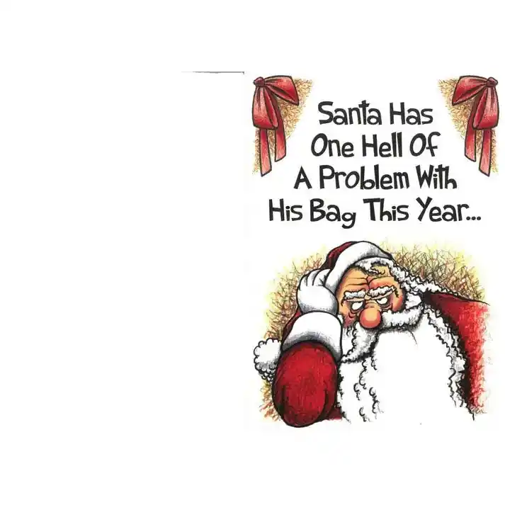 Must Have Card Santa has one hell of a problem