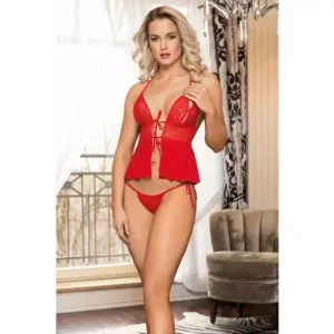 Cara 2 pc Babydoll & G-String Fast Shipping