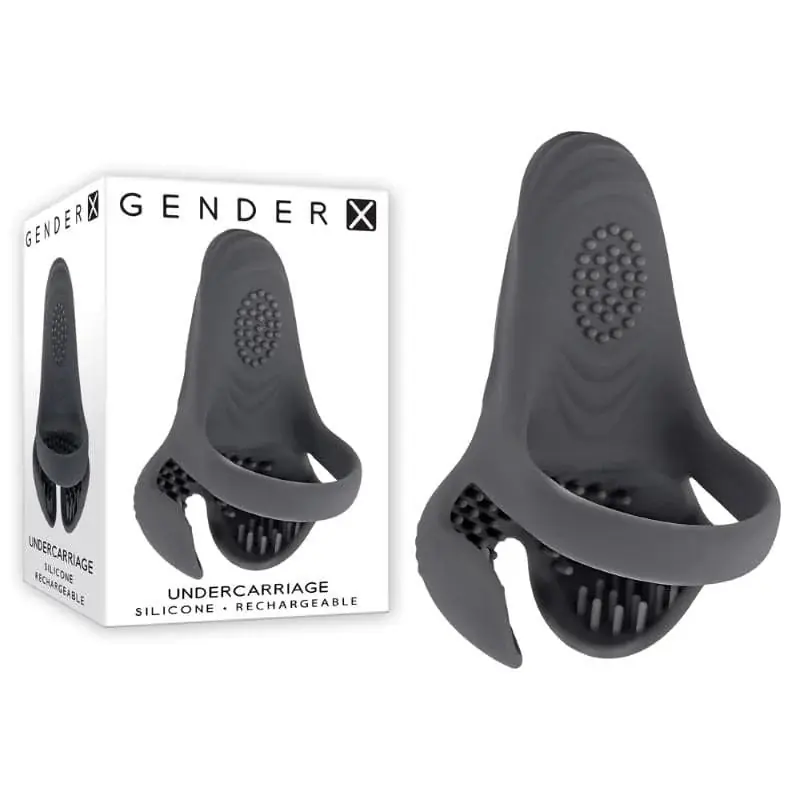 Undercarriage Vibrating Ring - Grey Handmade