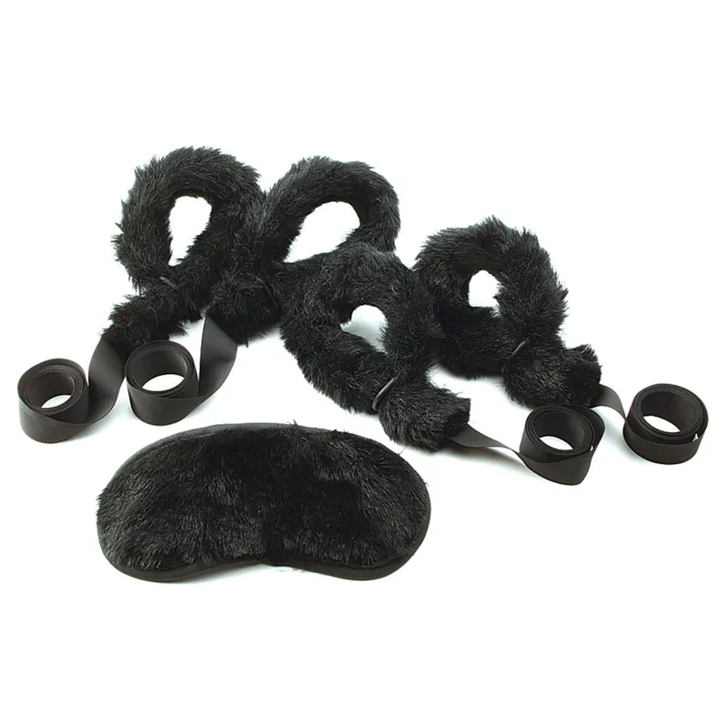 Instant Buy Sex Kitten Five Piece Faux Mink Fur Love Bond Kit