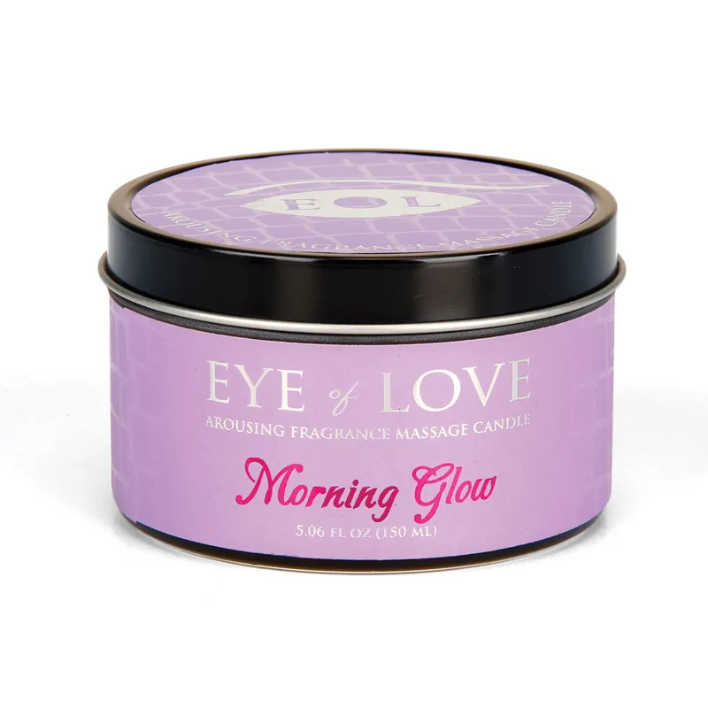 Eye of Love Pheromone Erotic Massage Candle 5oz – Morning Glow Best Seller
