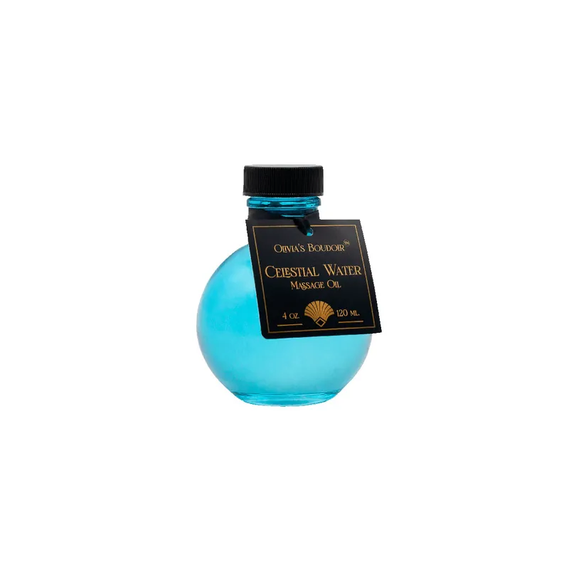 Exclusive Offer Olivia’s Boudoir Massage Oil 4oz – Celestial Water