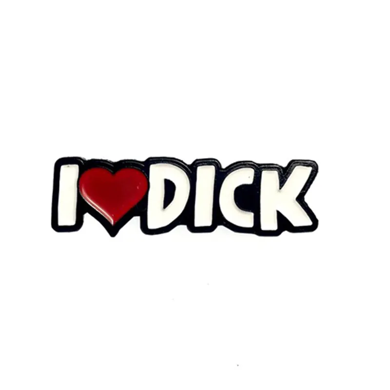 Geeky & Kinky I Heart Dick Pin Limited Time