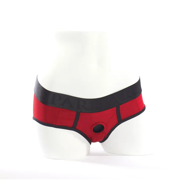 Popular SpareParts Tomboi Harness Red/Black Nylon – 3X