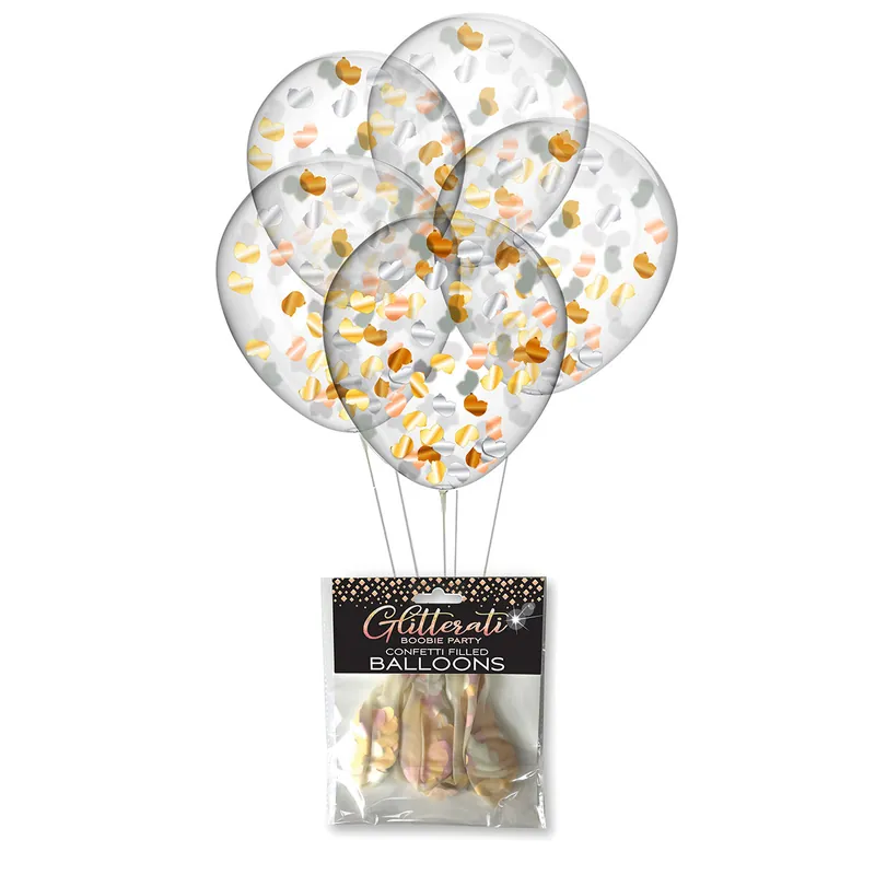 Special Discount Glitterati Boobie Balloons 5pk