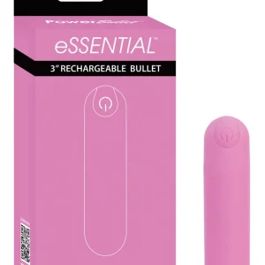 Power Bullet Essential Pink Vibrator With 9 Functions Free Shipping