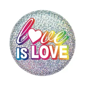Professional Grade Love is Love Button