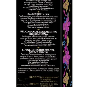 Brand New Kama Sutra Pleasure Balm Sensations - 1.7 oz Raspberry Kiss
