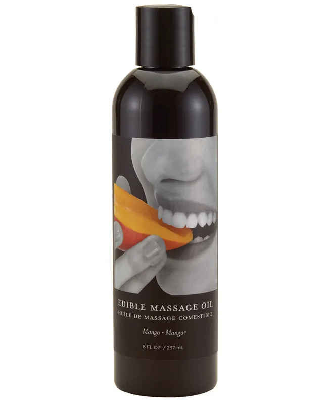 Shop Now Earthly Body Edible Massage Oil - 8 oz Mango