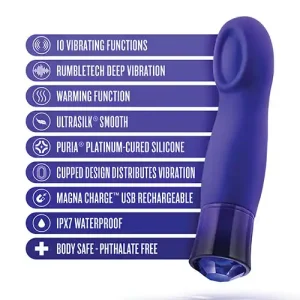 New Arrival Blush Oh My Gem Mystery Warming Vibe - Sapphire