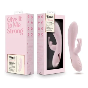Blush Morgan Rabbit Vibrator - Pink Free Delivery