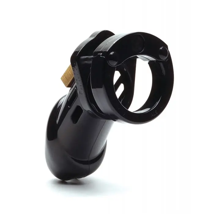 CB-6000 3 1/4" Cock Cage & Lock Set - Black Editor’s Pick