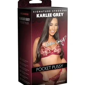 Signature Strokers ULTRASKYN Pocket Pussy- Karlee Grey Weekend Sale