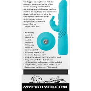 Evolved Bunny Hop - Teal Save Now