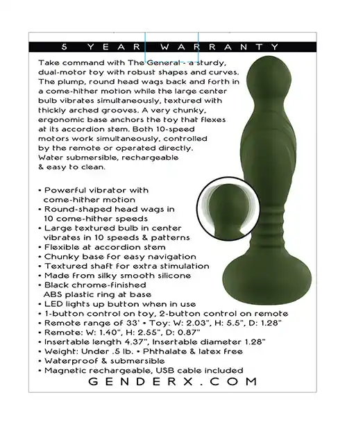 Gender X The General - Green Latest