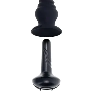 Secure Checkout Gender X ECHO Vibrating Shaft w/Removable Silicone Sleeve - Black