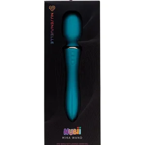 Nu Sensuelle Nubii Mika Turbo Boost & Heating Mini Wand - Blue Popular