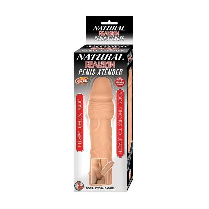 Natural Realskin Penis Extender - Flesh Direct From Factory
